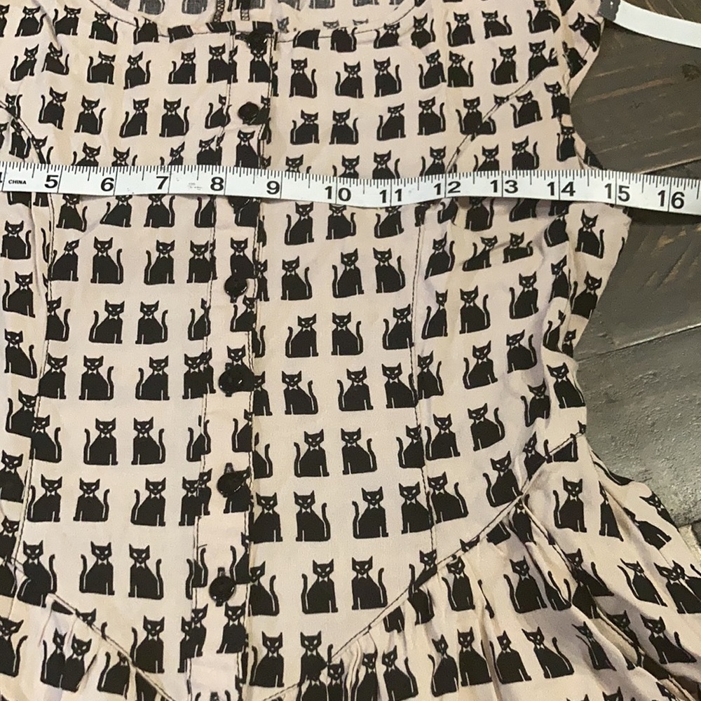 Divided, H&M Black & White Cat Dress - Picture 8 of 11